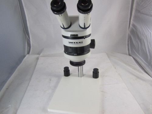 Wild Heerbrugg M5A Stereo Microscope With Table Top Stand