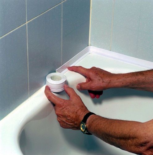 Caulk Tape Tubs Toilet Sinks Caulking Waterproof Self Adhesive Mildew Resistant