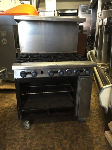 Imperial (IR-6) 6 Burner Stove/Range No Oven (Fully Reconditioned)