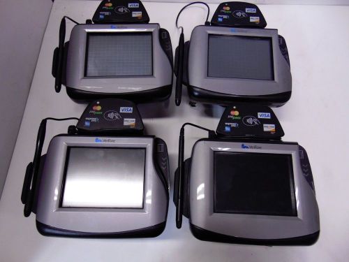 Lot of 4 Verifone MX870 M090-107-11 Rev.F Credit Card Payment Reader Terminal