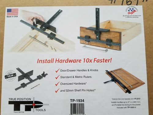 Cabinet hardware installation tool