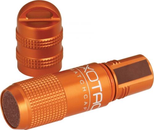 Exotac ET1003ORG MATCHCAP Blaze Orange Match Holder 3.3&#034; Long