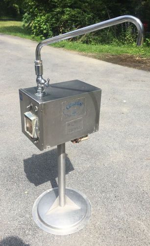 Legion ACWS-100 Stainless Steel Water Filling Meter Station Used