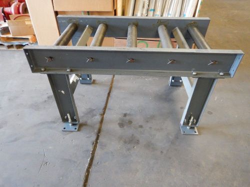 New roller conveyor 30 1/2&#034; w x 60&#034; l x 33.5&#034; h saw table heavy duty new for sale