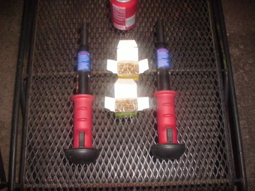 Lot of 2 Powers T-1000 Powder Actuated Tools w/ Charges