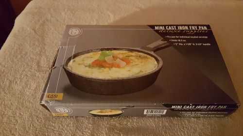 Deluxe Supplies Mini Cast Iron Fry Pan CIS51