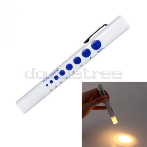 6Pcs Medical First Aid LED Pen Light Flashlight Torch Doctor Nurse EMT Emergency