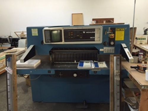 1993 Wohlenberg 36&#034; paper cutter