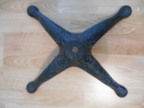 Ornate Antique Cast Iron Acme Dress Form Base Repurpose Lamp Industrial