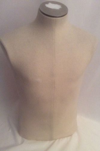 Used Male Half Torso Professional Mannequin &amp; Wood Valet Pick UP NYC