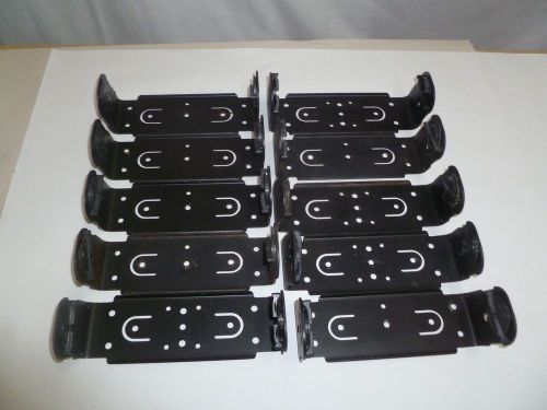 Lot of ten motorola xtl1500 xtl2500 xtl5000 two way radio mounting brackets for sale