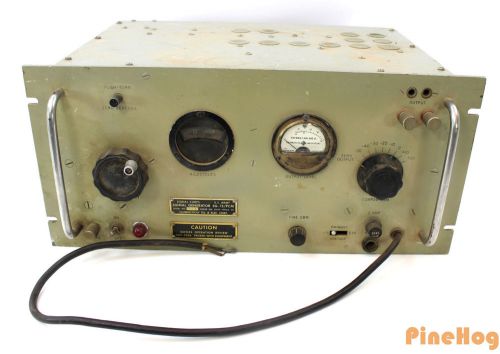 Vintage US Military Signal Corps Signal Generator SG-15/PCM Radio
