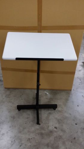 Brand new adjustable height speaker lectern laptop - tablet - document stand for sale