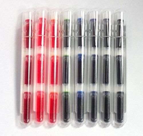 Pilot Petit Pen Refill Cartridge 8 color set (Japan Import) [Komainu-Dou