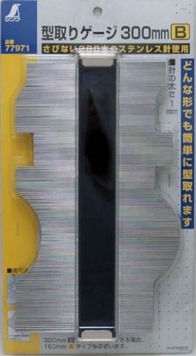 Shinwa / profile gauge 300mm / 77971 / made in japan for sale
