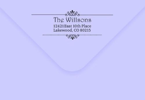 Custom,Bridal Gift, Christmas Stamp, Return Address Self ink Stamp - 9013