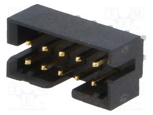 87831-1020 Molex 10 Position Gold Pin Connector Header 2 Row .079&#034; 2mm QTY=5