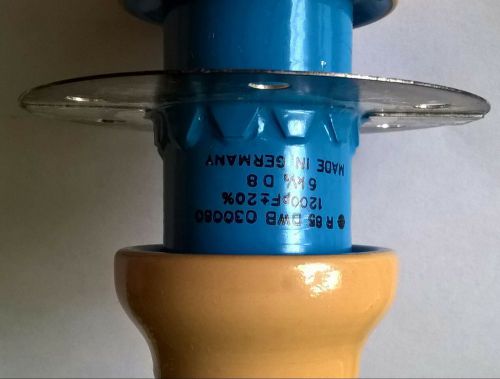Ceramic capacitor 1200pF   20%  6KVs. D8