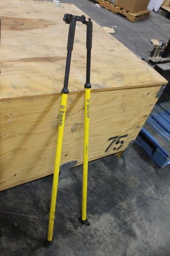 Trimble tripod bipod survey yellow for sale