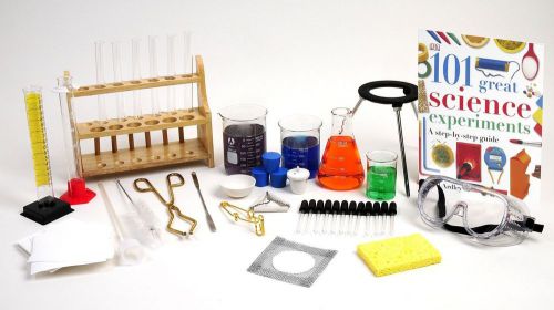 Science experiment glass and labware set - 31 pieces for sale