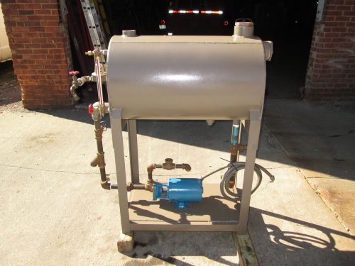 Horizontal Condensate Return Tank w/ Single Phase Pump