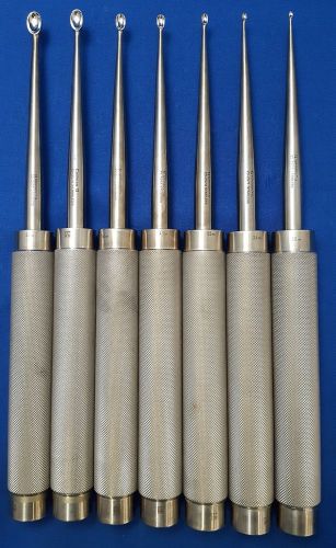 Symmetry Spine Ortho Curette Set of 7 - Reference: 23-2570 to 23-2577