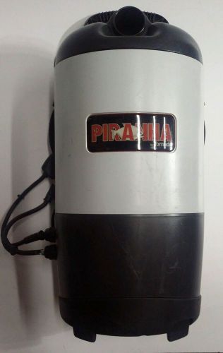 Piranha by tornado backpack vacuum/pac vac 120v model 67126 commercial cleaning for sale