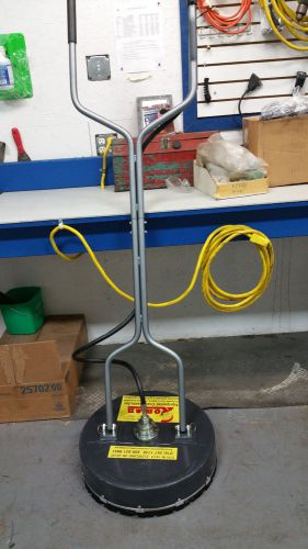 General pump 2-arm 20in pro surface cleaner w/ brush skirt 4000psi for sale