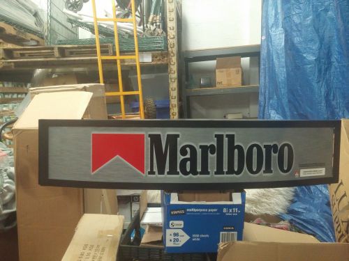 4 FT Marlboro Convex sign for Lighted Cigarette Display