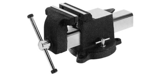 Yost 4 in All Steel Utility Table Bench Vise Pipe Serrated Jaw Clamp Cast Steel