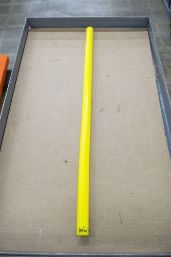 Urethane 3/4&#034; id x 1&#034; od x 24&#034; 40a durometer yellow tube polyurethane acrotech for sale