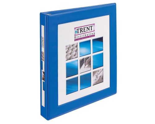 Avery® Framed View Binder with 1&#034; One Touch EZD™ Rings 68028, Blue