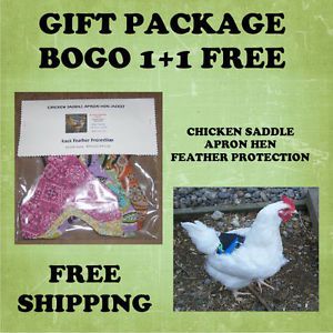 BOGO 1+1 FREE Chicken Saddle Apron Hen BACK PROTECTION CHICKEN HATCHING EGGS
