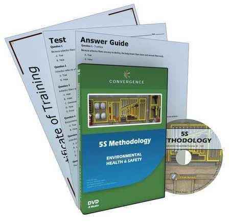 CONVERGENCE TRAINING 353 5S Methodology, DVD, English