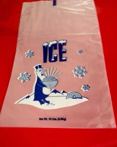100 FROSTY ICE BAGS GOOD UP TO -10°F / 10 LB CAPACITY FREE PRIORITY