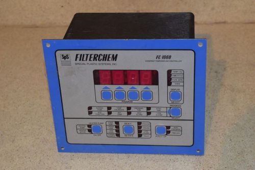 SPS FILTERCHEM SPECIAL PLASTIC SYSTEMS INC FC-1060 CONSTANT TEMP CONTROLLER (BB)