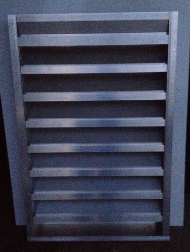 Fixed, 24 X 36 Aluminum Drainable Intake Louver, Dayton, 5NKJ4