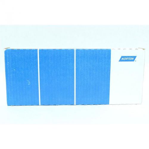 11&#034; L X 4-3/16&#034; W, 100 Grit 25Pk Die-Cut Drywall Paper Sheet Norton A412 Black