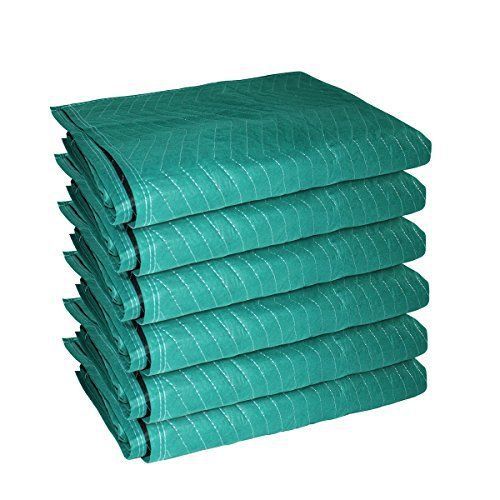 Easygoproducts 6 moving blankets - furniture moving blanket - moving pads - 72&#034; for sale