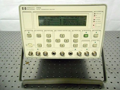 H133137 HP 3784A Digital Transmission Analyzer
