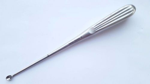 Spratt Brun Bone Curette Straight Orthopedic German Stainless Size 3