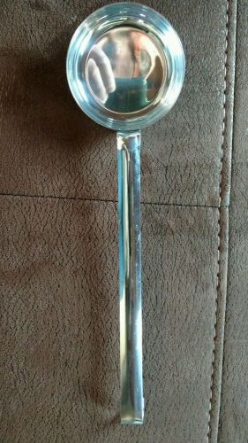 GI metal flat bottomed pizza sauce spoon 6oz