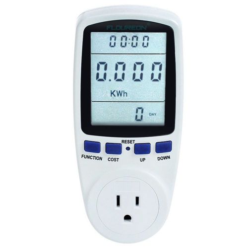 TS-836A Plug Power Meter Energy Voltage Amps Electricity Usage MonitorReduce ...