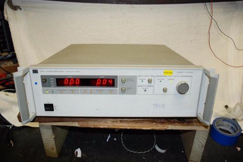 Hp / keysight 6030a power supply  0-200 v0lts  0-17 amps read for sale