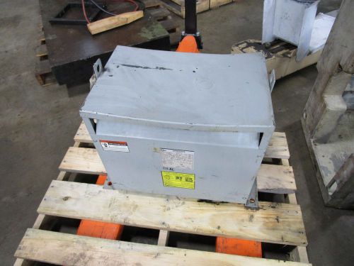 75  kva  240 primary to 208 secondary 3-phase transformer fargo electric for sale