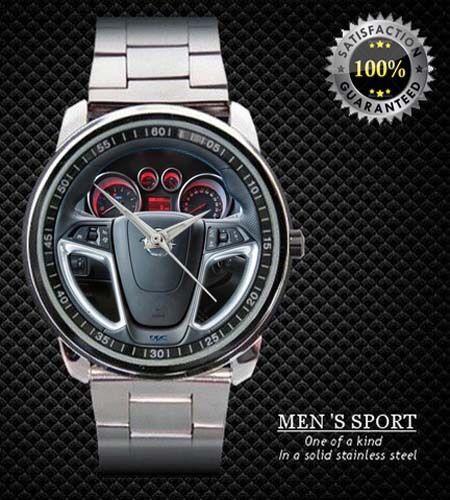 2013 Opel Astra OPC Interior Steering Wheel Sport Design On Sport Metal Watch