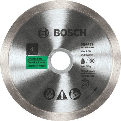 BOSCH Bosch DB443S 4-Inch Continuous Rim Diamond Blade