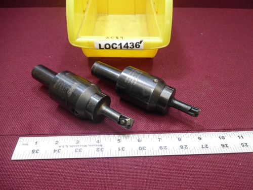 LOT OF 2 VALENITE CENTER SET BORING HEAD &amp; BAR LOC1436