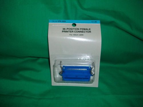 Radioshack archer 36-position female printer connector for ribbon cable 276-1523 for sale