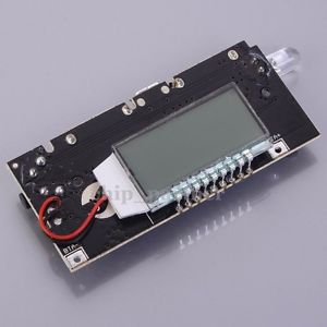 DC3V to 5V Battery Charging Board Charger Module LCD Display Dual USB Output